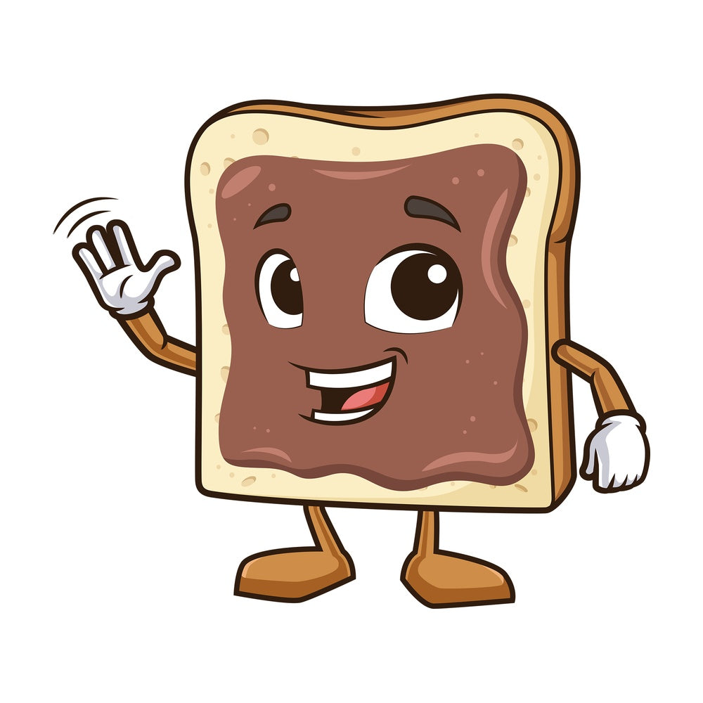 Tastry toast bread chocolate. PNG - JPG and vector EPS (infinitely scalable).