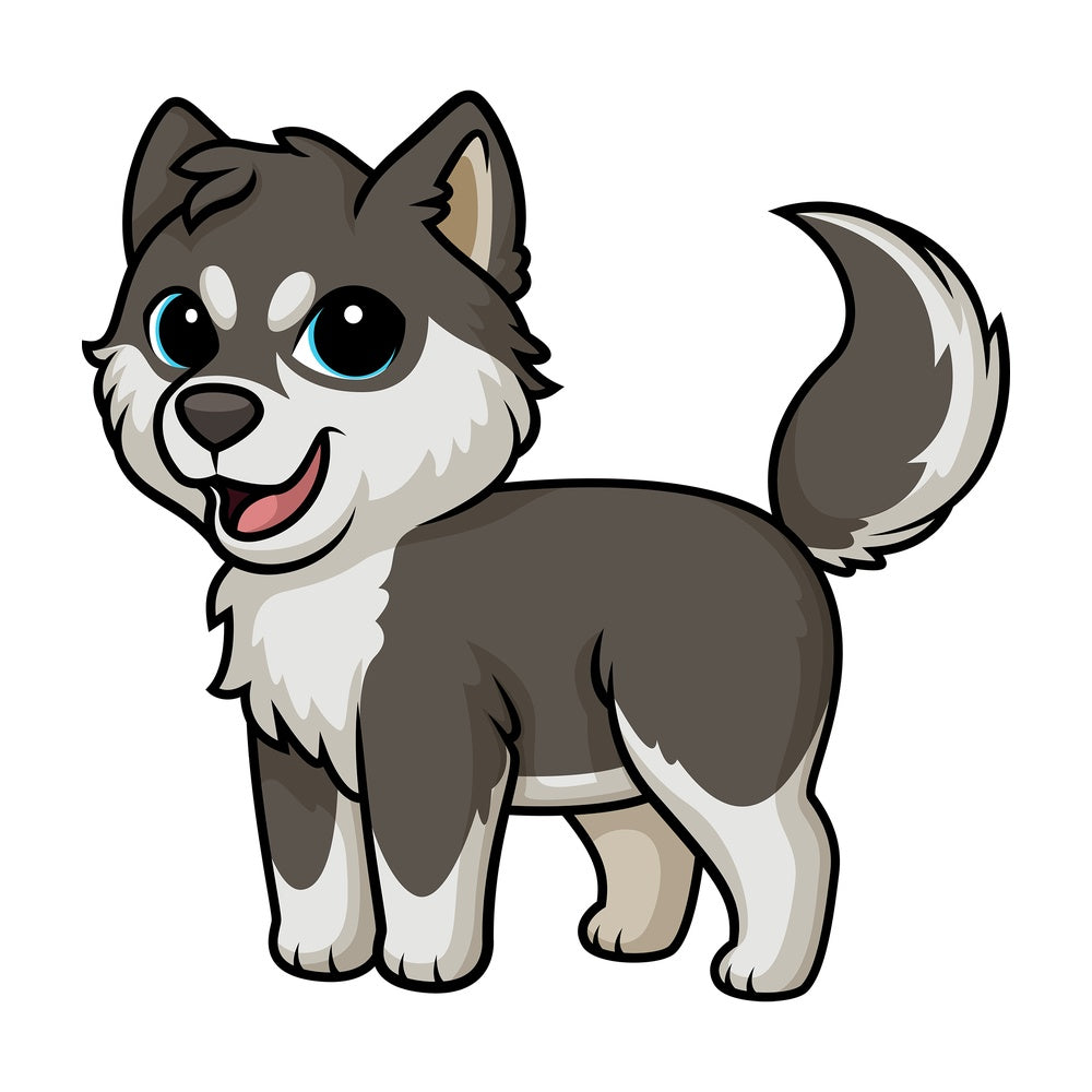 Joyful Husky