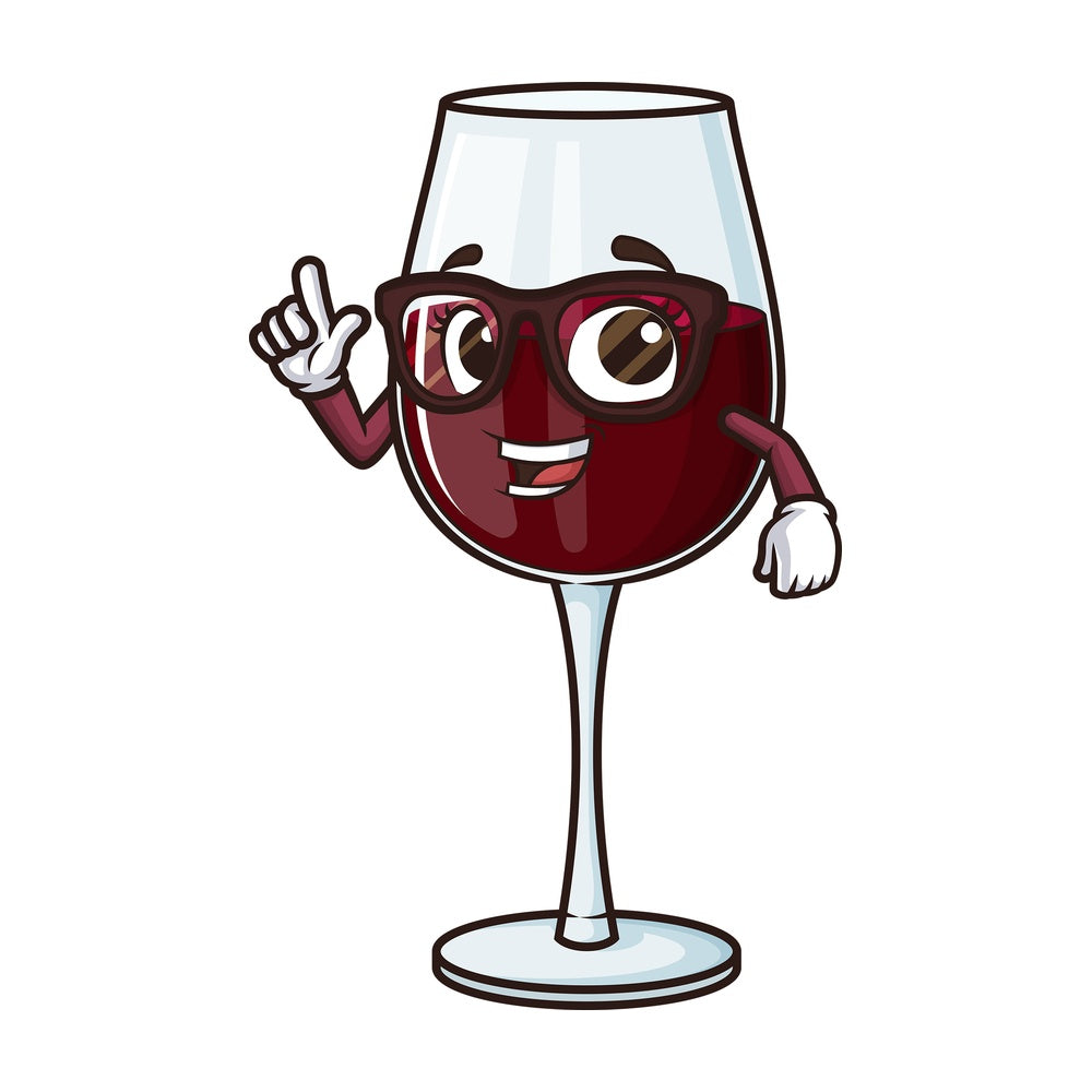 Wine glass presenting. PNG - JPG and vector EPS (infinitely scalable).