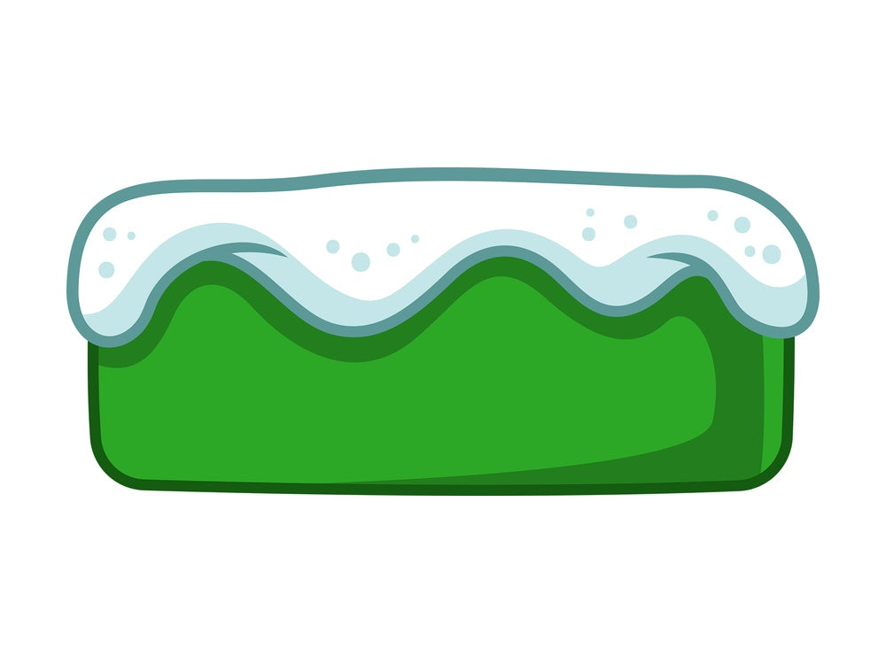 Cartoon christmas hyphen. PNG - JPG and vector EPS file formats (infinitely scalable). Image isolated on transparent background.