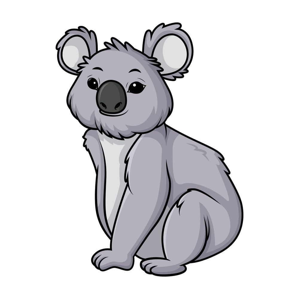 Koala bear. PNG - JPG and vector EPS (infinitely scalable).