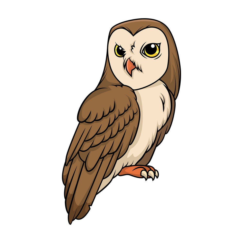 Majestic owl. PNG - JPG and vector EPS (infinitely scalable).