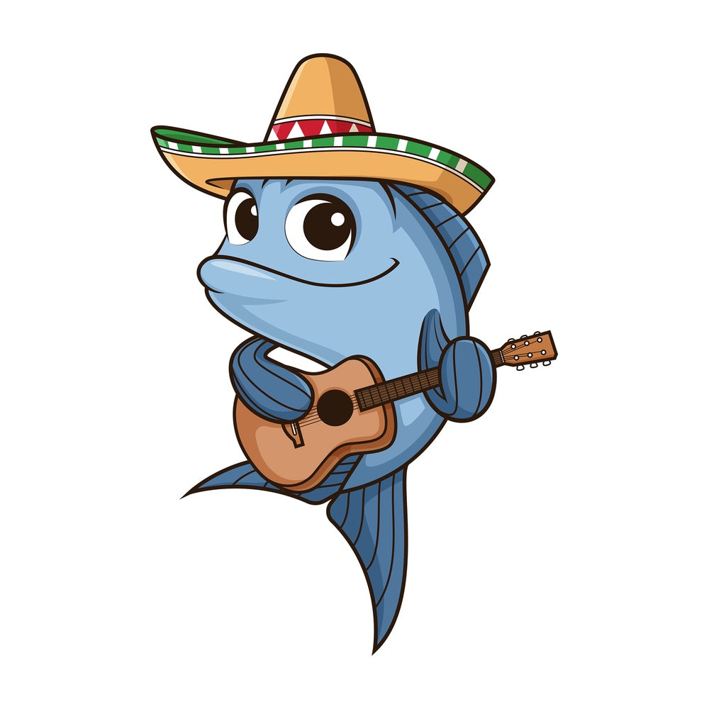 Mexican fish. PNG - JPG and vector EPS (infinitely scalable).