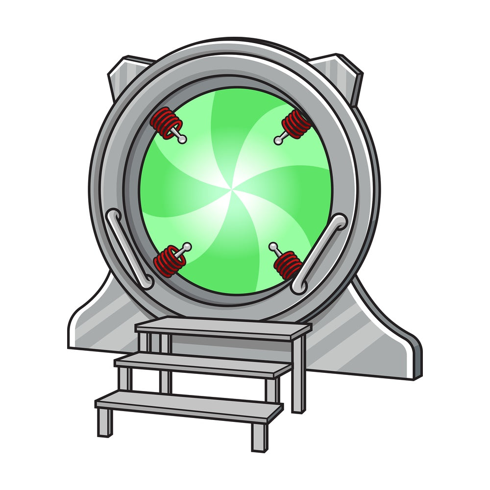 Time machine. PNG - JPG and vector EPS file formats (infinitely scalable). Image isolated on transparent background.