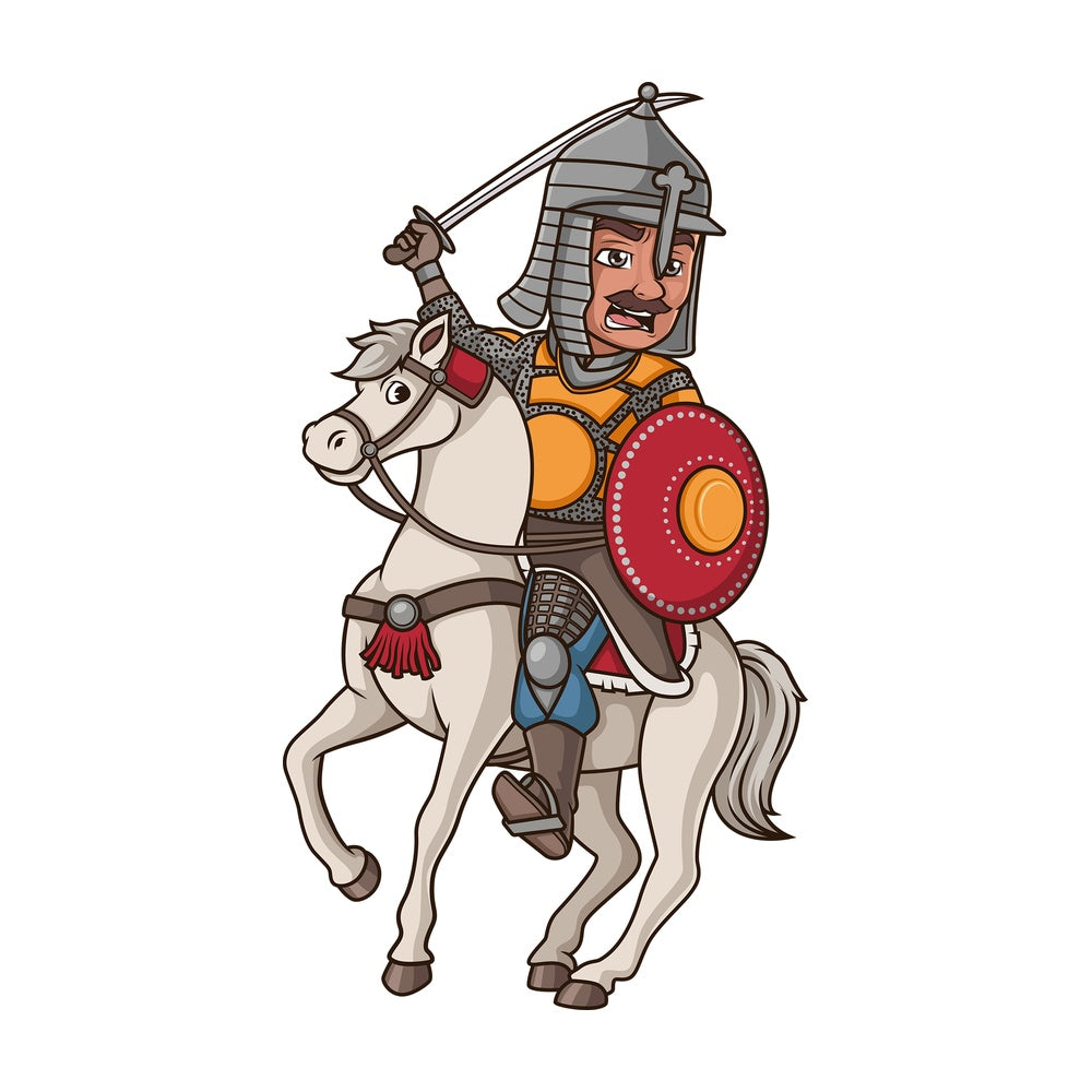 Ottoman sipahi. PNG - JPG and vector EPS (infinitely scalable).