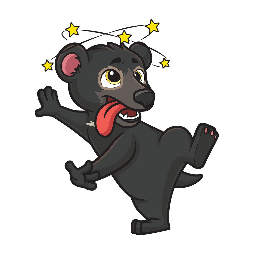 Dizzy tasmanian devil. PNG - JPG and vector EPS (infinitely scalable).