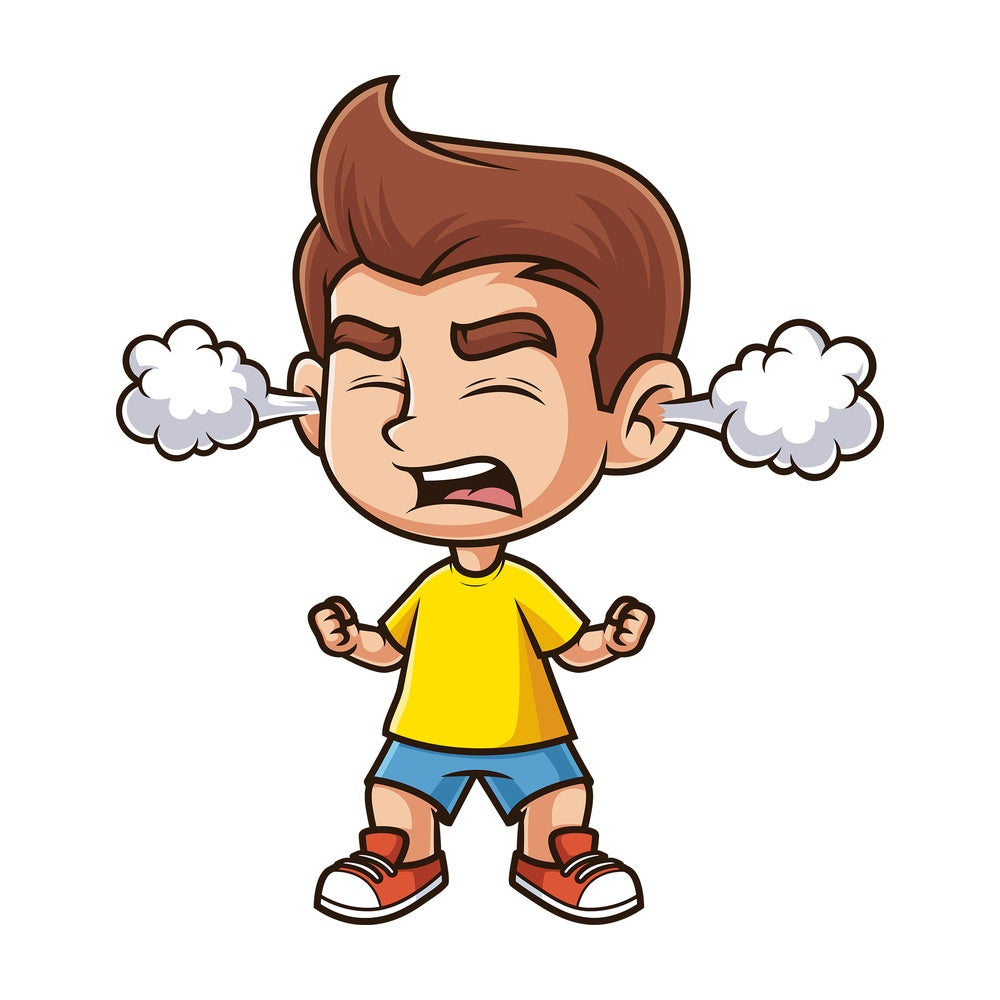 Mad boy. PNG - JPG and vector EPS (infinitely scalable).