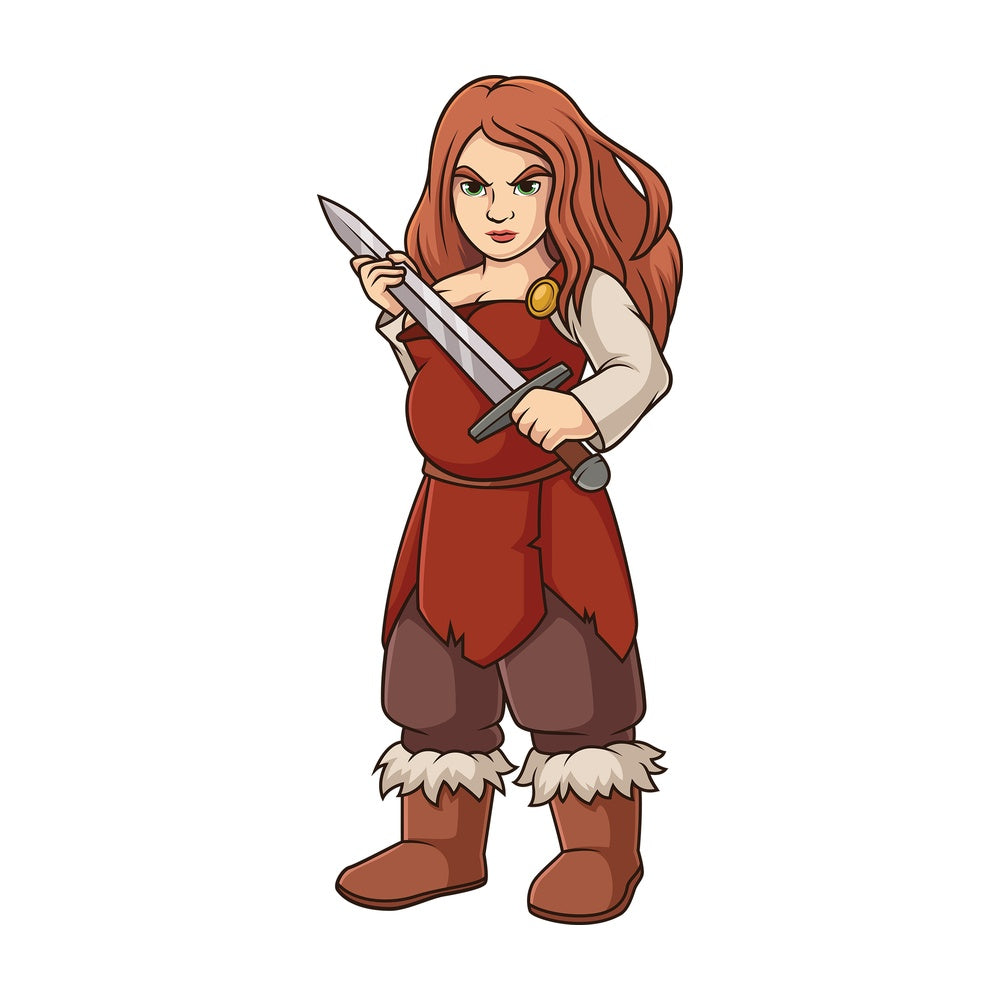 Freydis eiriksdottir. PNG - JPG and vector EPS file formats (infinitely scalable). Image isolated on transparent background.