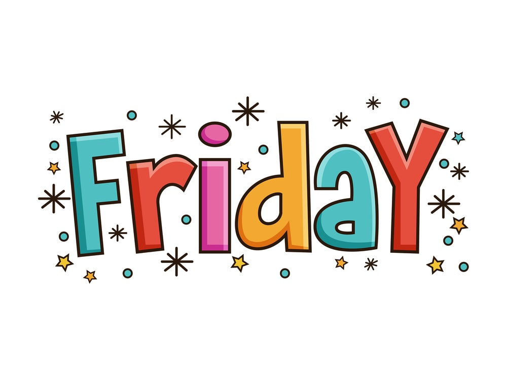 Text doodle friday. PNG - JPG and vector EPS (infinitely scalable).