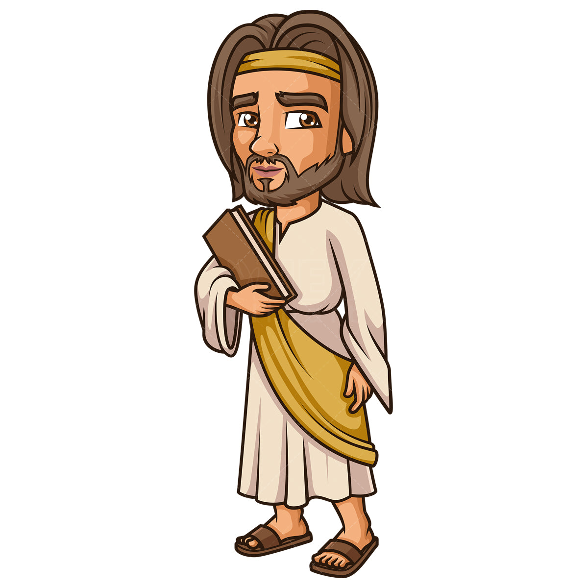 Royalty-free stock vector illustration of Matthew The Evangelist.