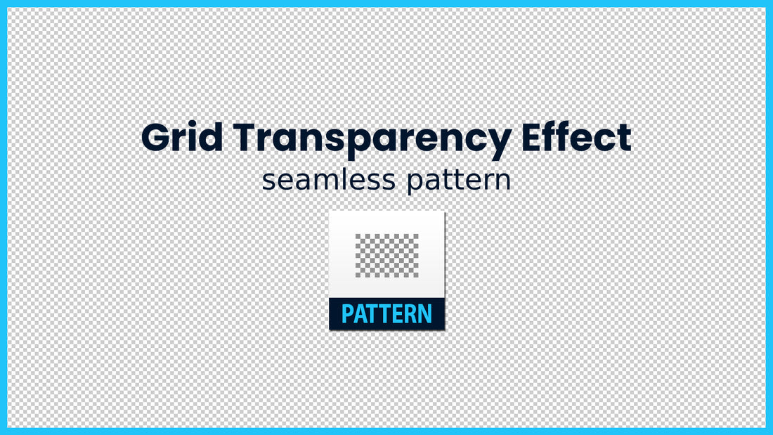 [Free] Transparency Grid Seamless Photoshop Pattern