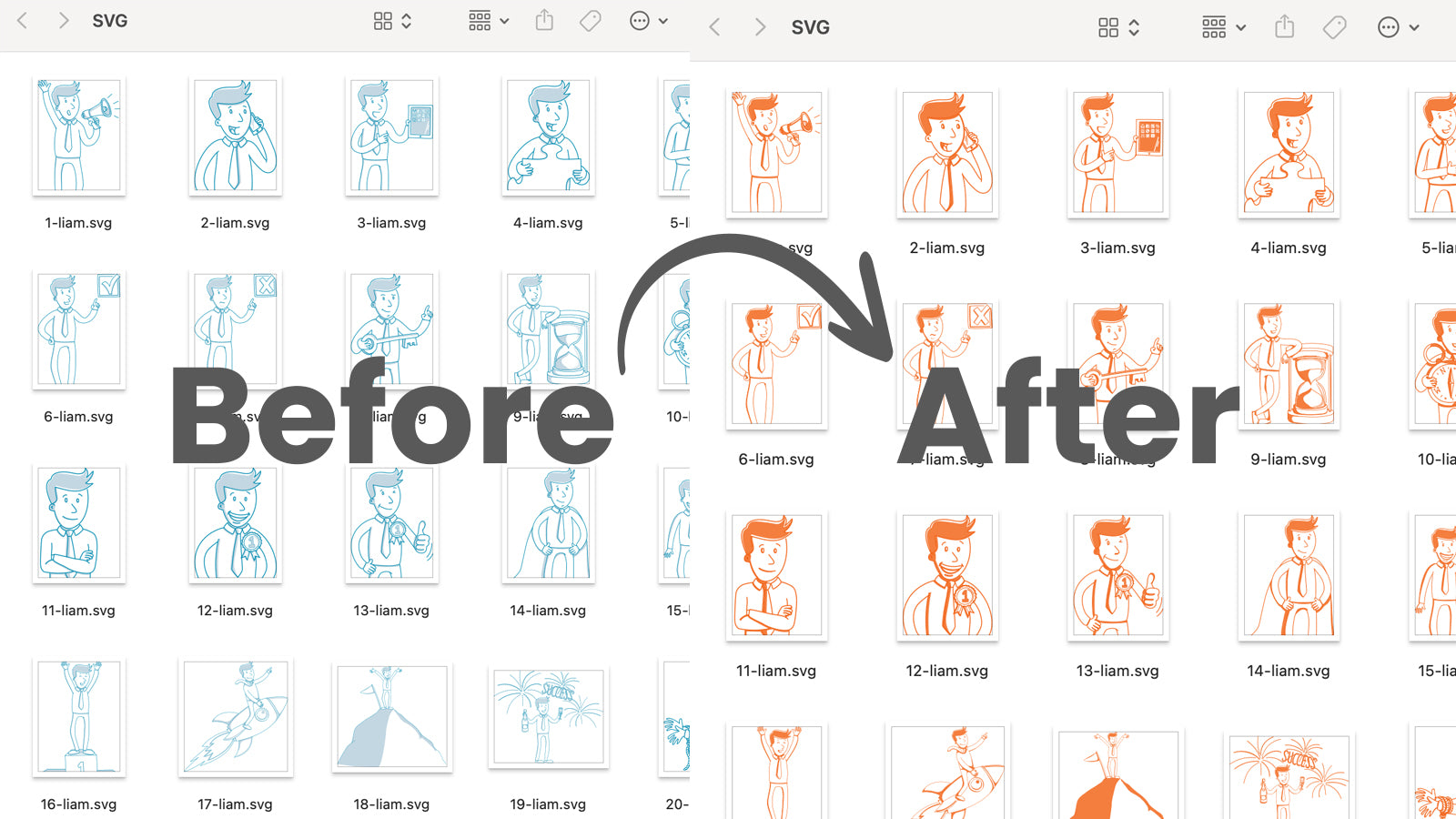 Bulk File Svg How To Batch Process And Bulk Recolor SVG Files – HeyClipart.com