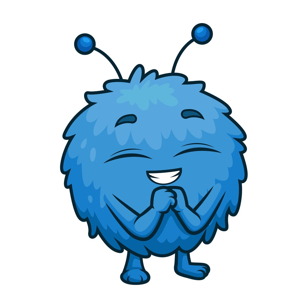 Cute monster passion. PNG - JPG and vector EPS (infinitely scalable).