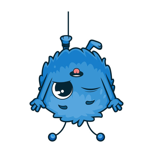 Cute monster playfulness. PNG - JPG and vector EPS (infinitely scalable).