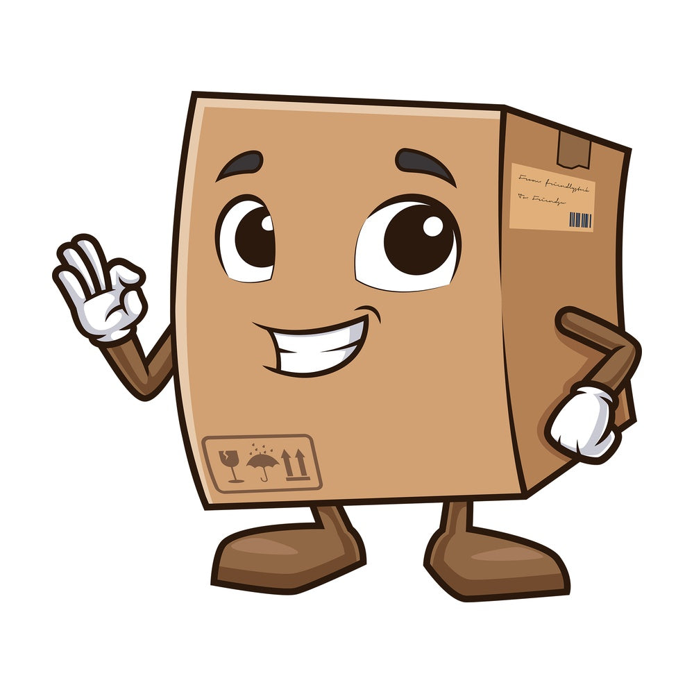 Delivery box a-okay. PNG - JPG and vector EPS (infinitely scalable).