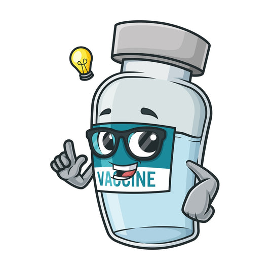 Vaccine vial having idea. PNG - JPG and vector EPS (infinitely scalable).