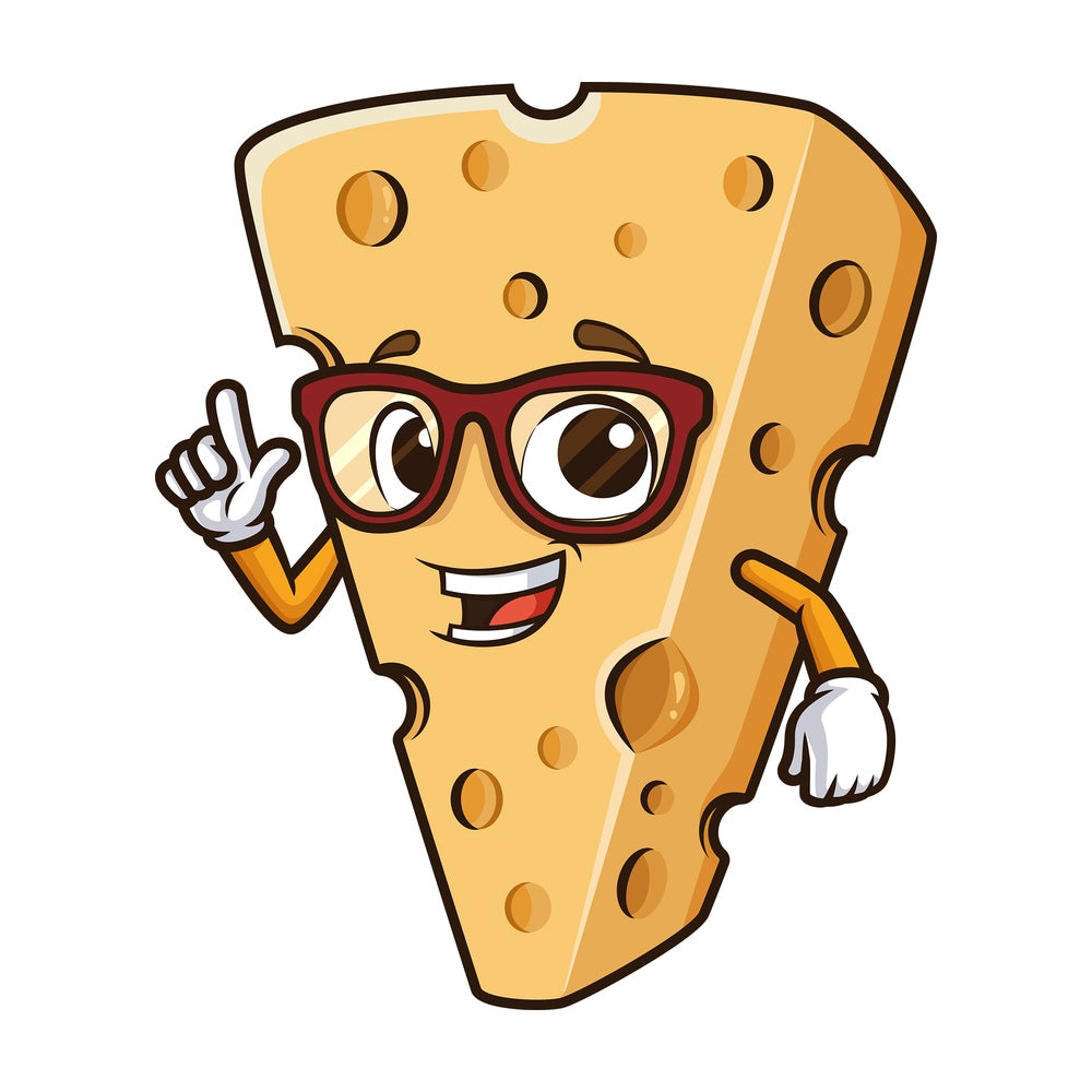 Cool cheese. PNG - JPG and vector EPS (infinitely scalable).