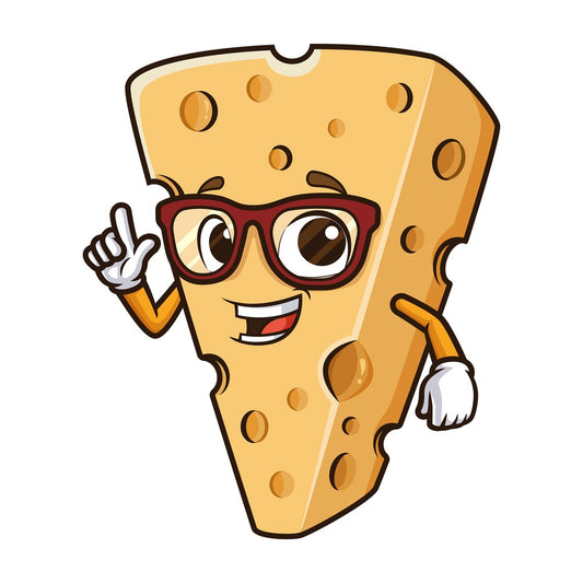 Cool cheese. PNG - JPG and vector EPS (infinitely scalable).