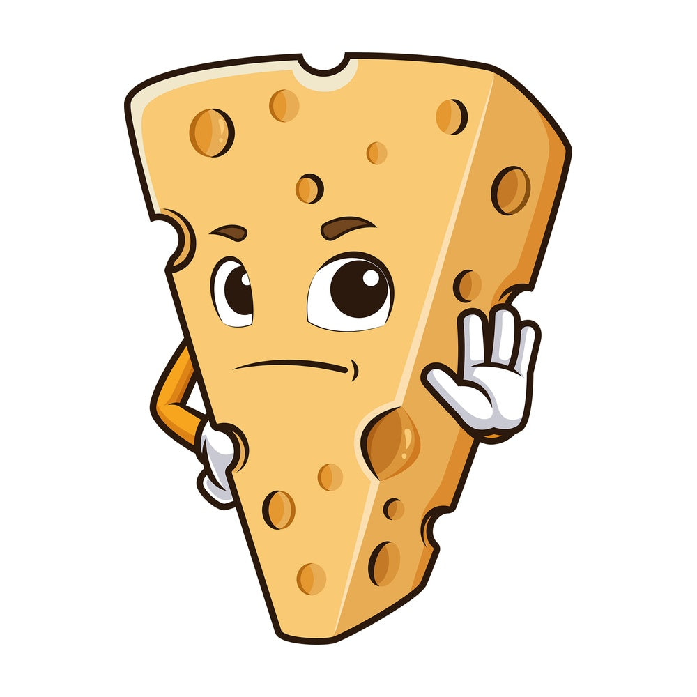 Cheese stop sign. PNG - JPG and vector EPS (infinitely scalable).
