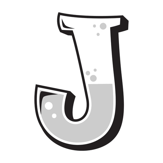 Graffiti letter j. PNG - JPG and vector EPS file formats (infinitely scalable). Image isolated on transparent background.