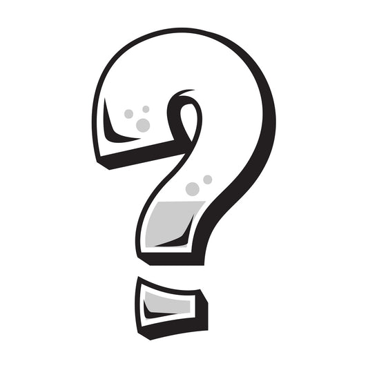 Graffiti question mark . PNG - JPG and vector EPS file formats (infinitely scalable). Image isolated on transparent background.