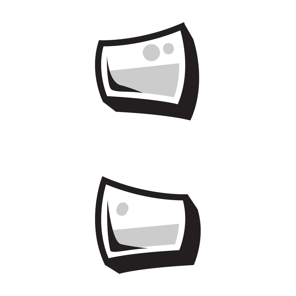 Graffiti colon. PNG - JPG and vector EPS file formats (infinitely scalable). Image isolated on transparent background.
