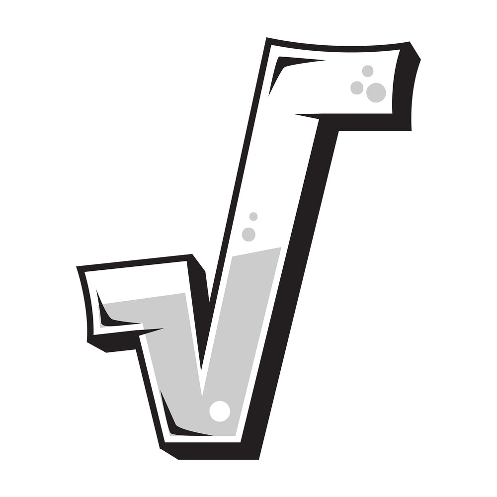 Graffiti square root. PNG - JPG and vector EPS file formats (infinitely scalable). Image isolated on transparent background.