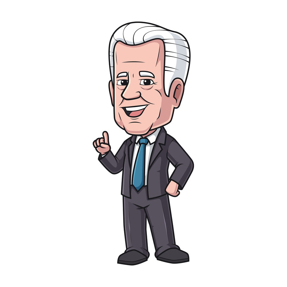 Talking joe biden. PNG - JPG and vector EPS (infinitely scalable).
