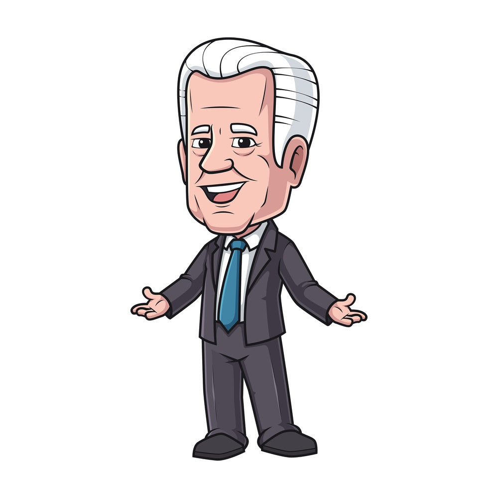 Happy joe biden. PNG - JPG and vector EPS (infinitely scalable).