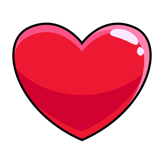 Heart icon. PNG - JPG and vector EPS file formats (infinitely scalable). Images isolated on transparent background.