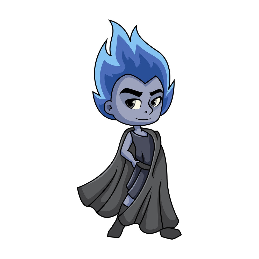 Hades god of the underworld. PNG - JPG and vector EPS (infinitely scalable). Image isolated on transparent background.