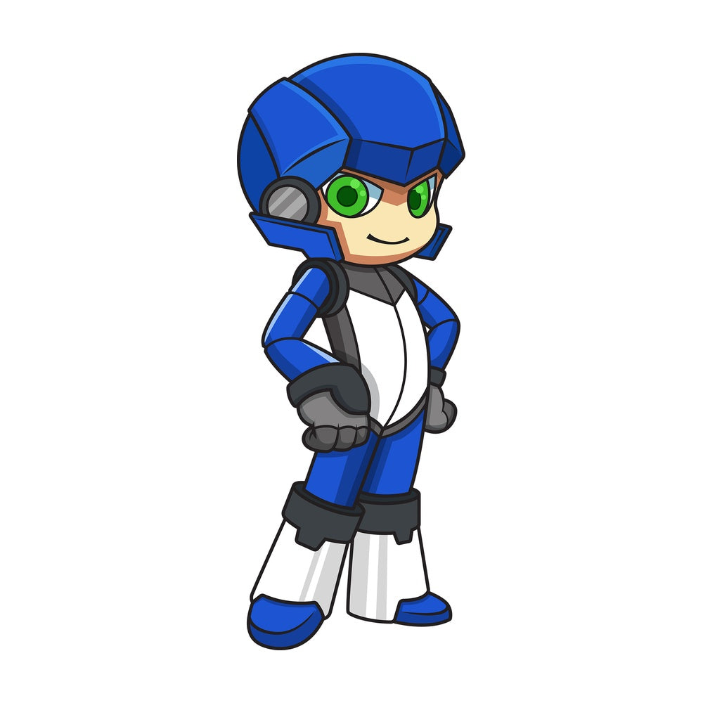 Boy humanoid robot. PNG - JPG and vector EPS (infinitely scalable).