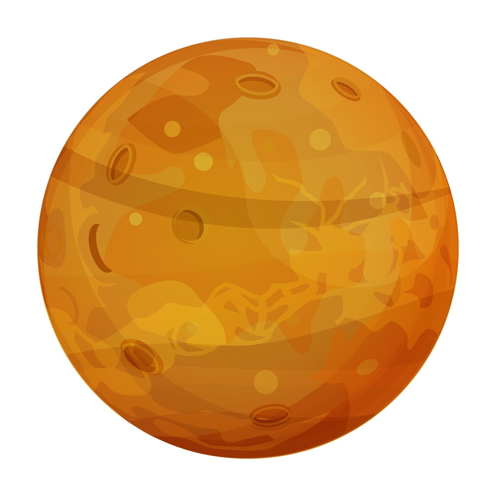 Planet Venus. PNG - JPG and vector EPS (infinitely scalable).