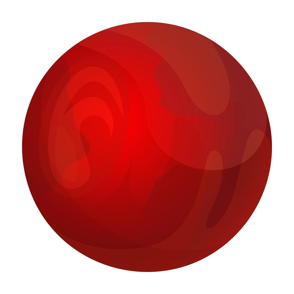Planet Mars. PNG - JPG and vector EPS (infinitely scalable).