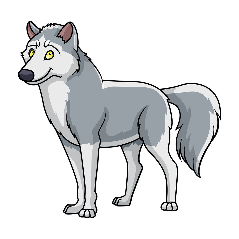 Wild wolf. PNG - JPG and vector EPS (infinitely scalable).
