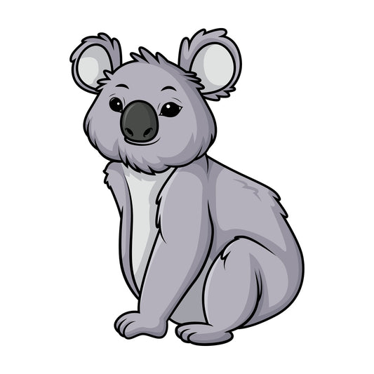 Koala bear. PNG - JPG and vector EPS (infinitely scalable).