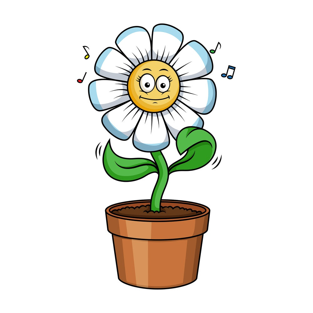 Flower dancing. PNG - JPG and vector EPS (infinitely scalable).