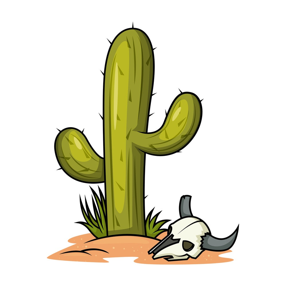 Desert cactus. PNG - JPG and vector EPS (infinitely scalable).