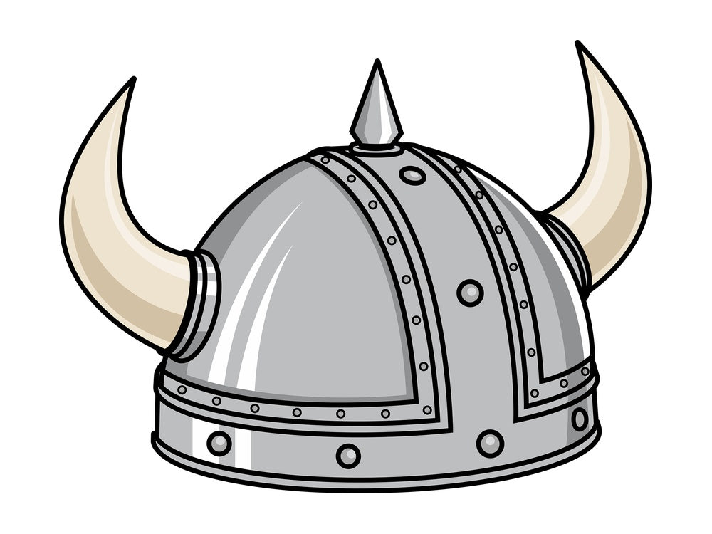 Viking helmet. PNG - JPG and vector EPS (infinitely scalable). Image isolated on transparent background.