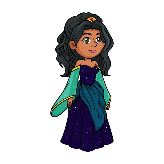 Arabian princess. PNG - JPG and vector EPS (infinitely scalable).