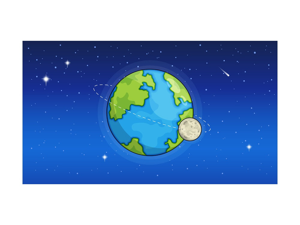 Earth from space background in 16:9 aspect ratio. PNG - JPG and vector EPS file formats (infinitely scalable).