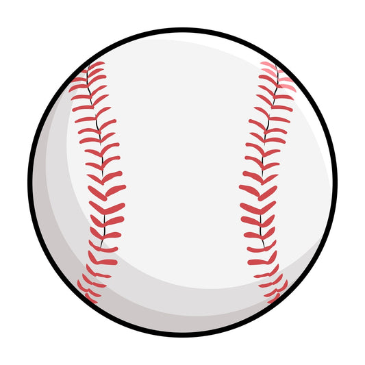 Baseball ball. PNG - JPG and vector EPS file formats (infinitely scalable). Images isolated on transparent background.