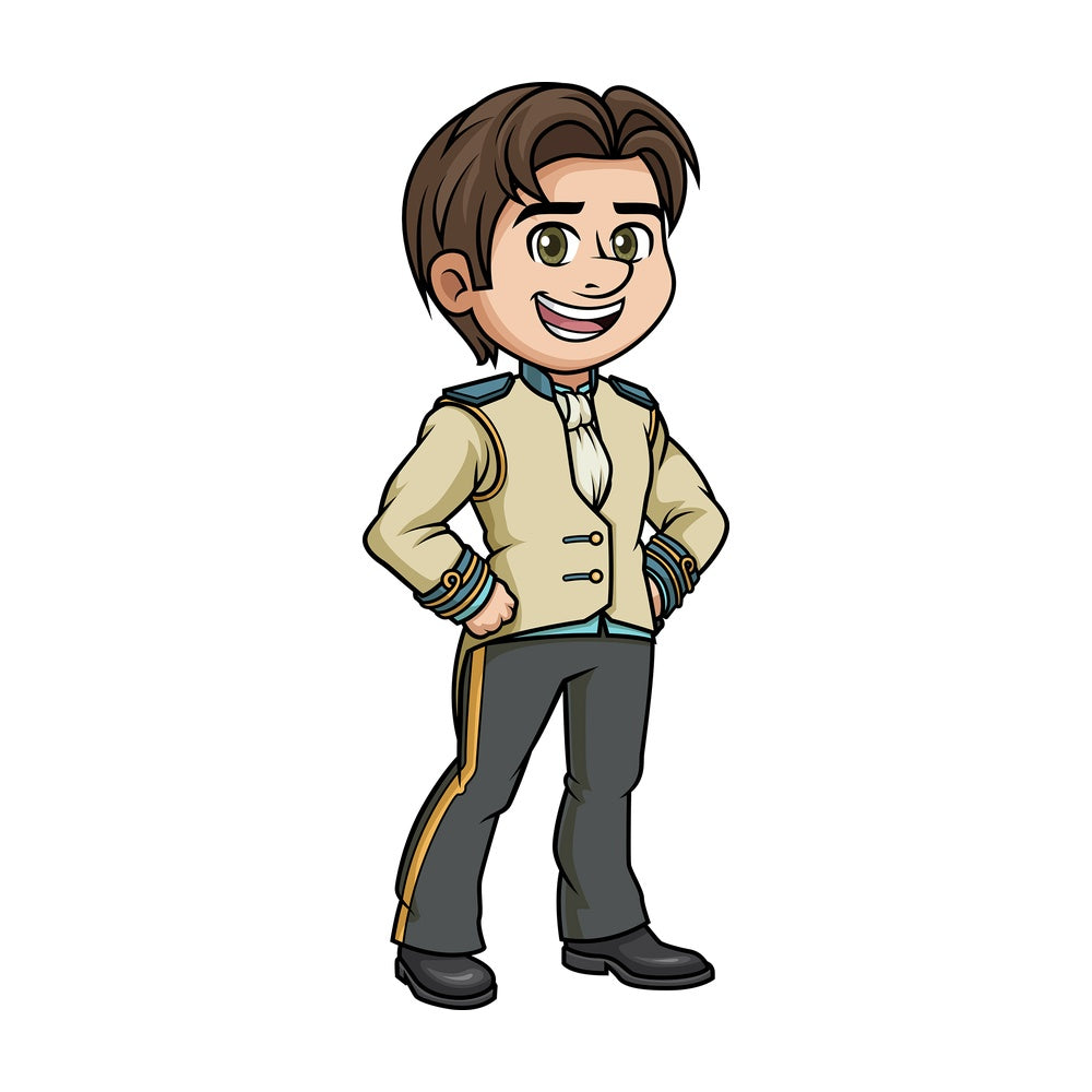 Noble prince. PNG - JPG and vector EPS (infinitely scalable).
