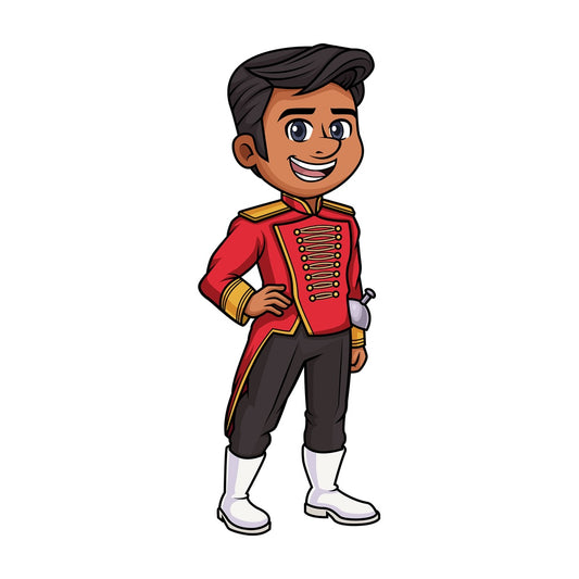 Young prince. PNG - JPG and vector EPS (infinitely scalable).