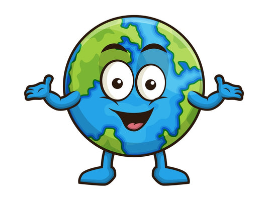 Welcoming earth. PNG - JPG and vector EPS (infinitely scalable).