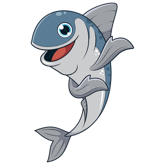 Royalty-free stock vector illustration of a sardine fish presenting.
