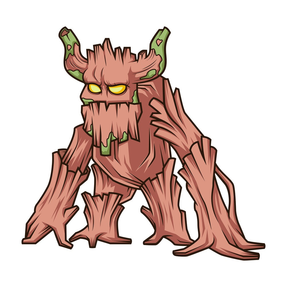 Enchanted forest monster. PNG - JPG and vector EPS (infinitely scalable).