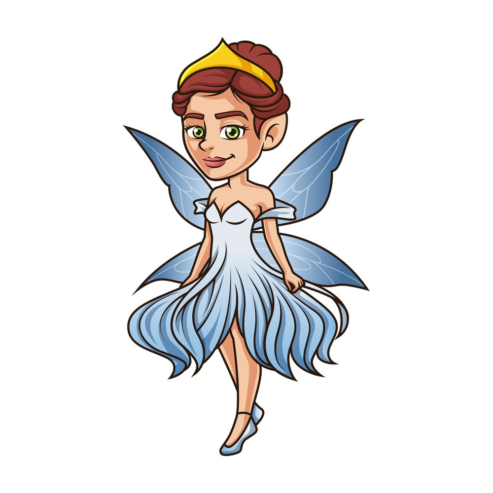 Fairy queen. PNG - JPG and vector EPS (infinitely scalable).