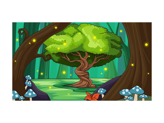 Tree of life background in 16:9 aspect ratio. PNG - JPG and vector EPS file formats (infinitely scalable).