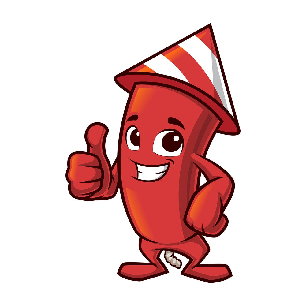 Firework thumbs up. PNG - JPG and vector EPS (infinitely scalable).